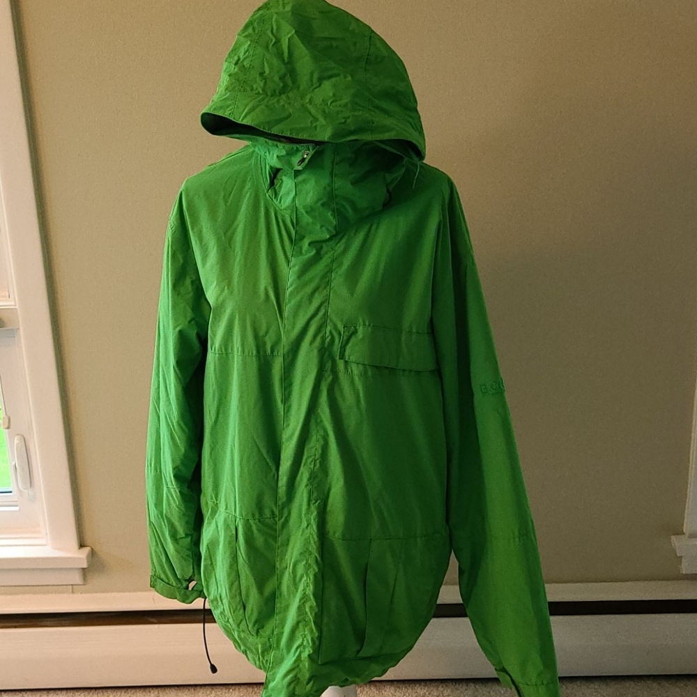 Men's Green Hooded Jacket